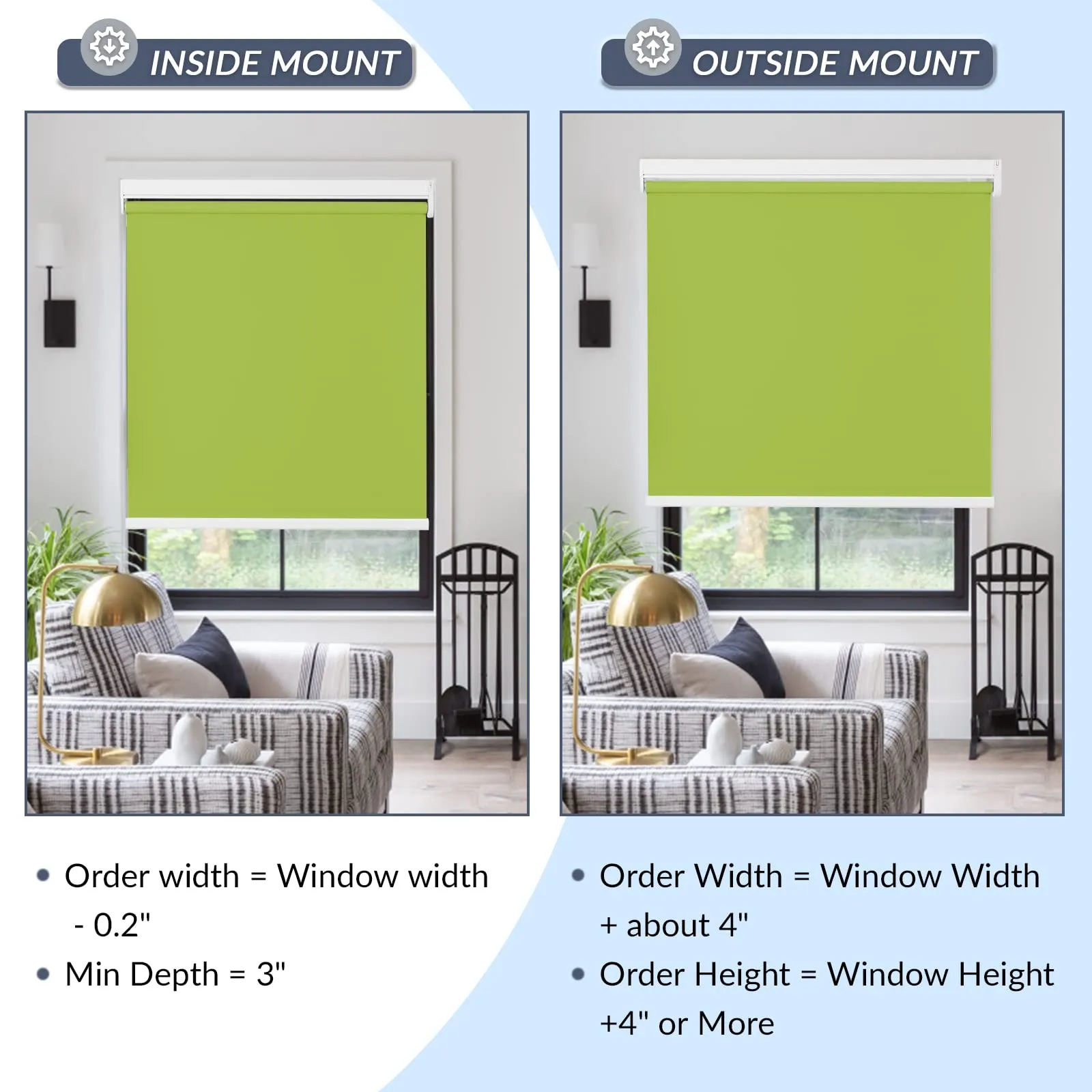Motorized | Light Filtering | Rechargeable | Roller Shades | Customizable