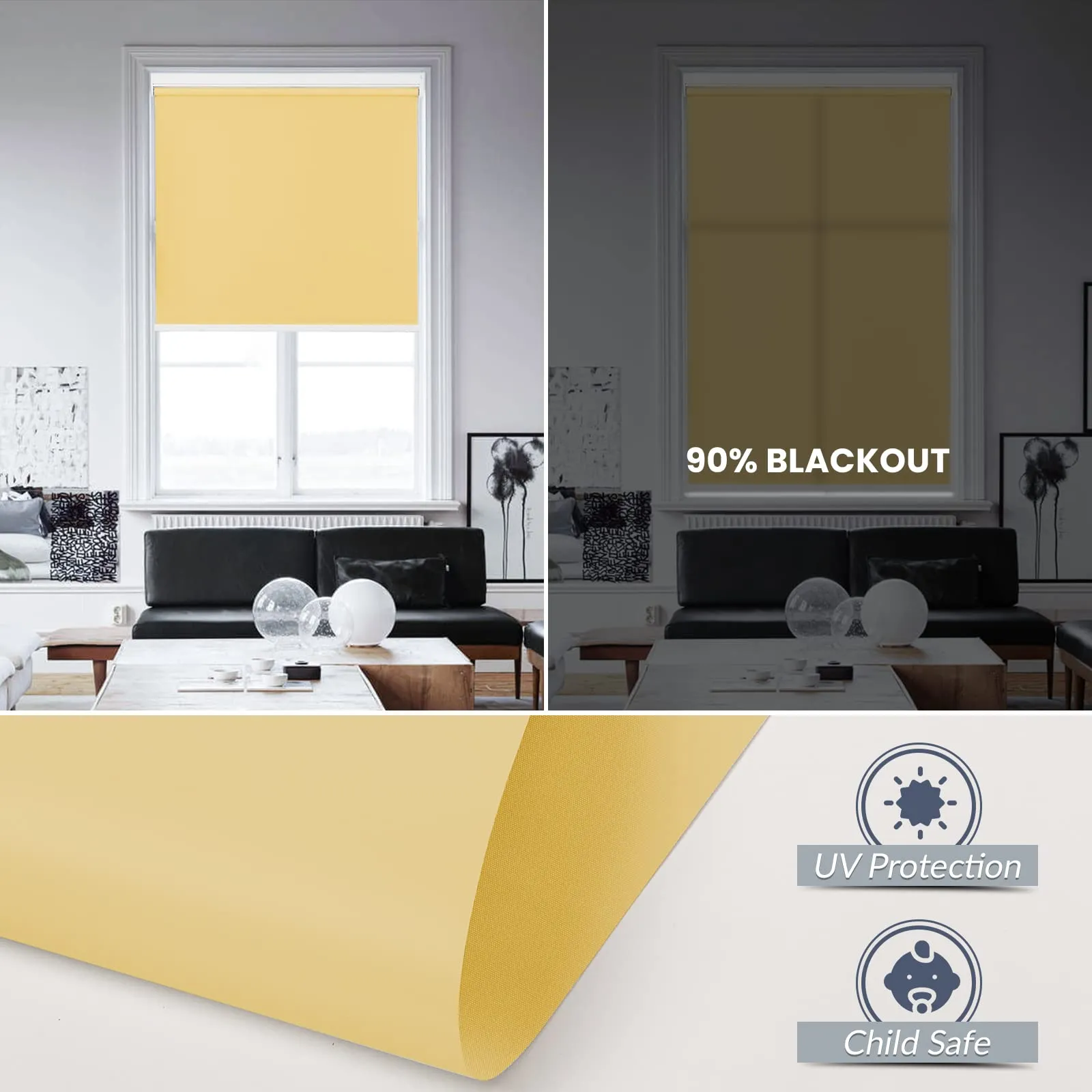 Motorized | Light Filtering | Rechargeable | Roller Shades | Customizable