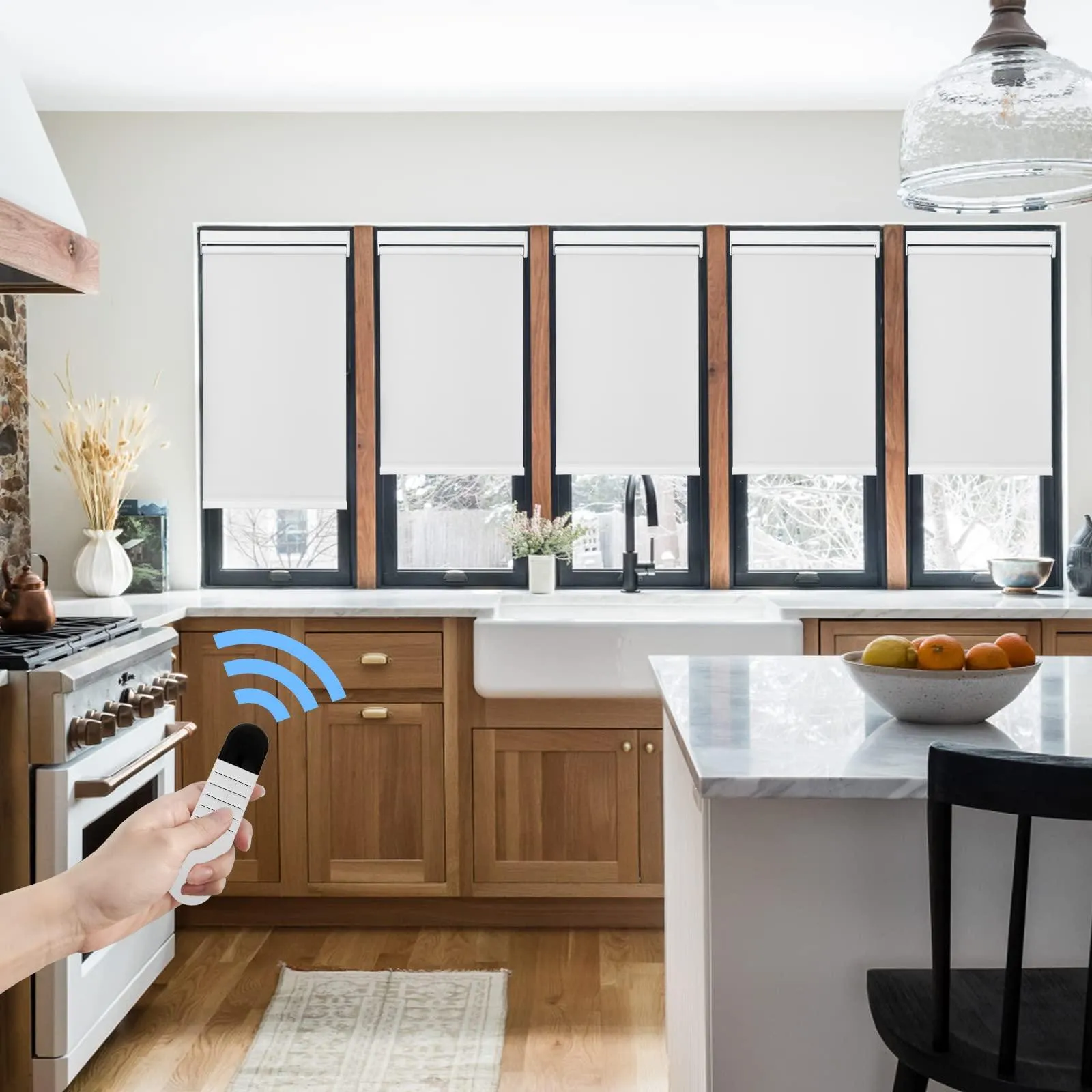 Motorized | Light Filtering | Rechargeable | Roller Shades | Customizable