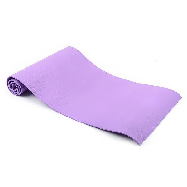 New Fashion 1Pcs Yoga Mat Non-Slip 6mm Thick Body Building Health Lose Weight Exercise Gym Household Cushion Fitness Pad