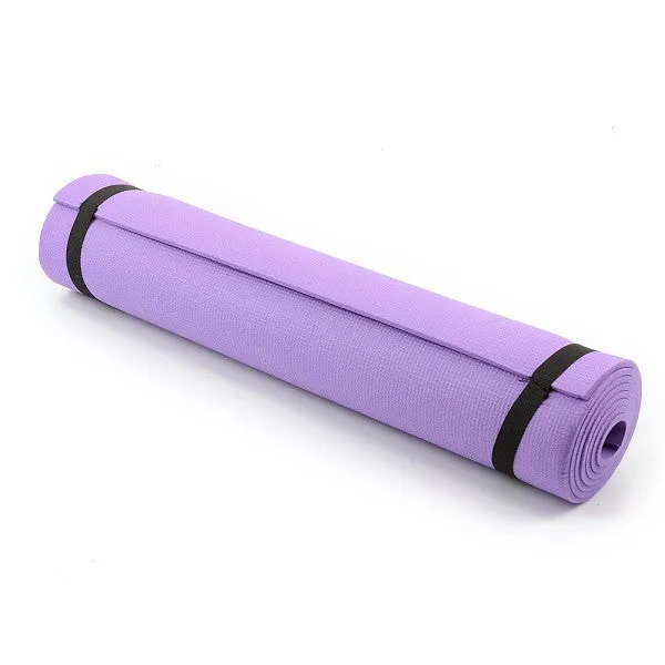 New Fashion 1Pcs Yoga Mat Non-Slip 6mm Thick Body Building Health Lose Weight Exercise Gym Household Cushion Fitness Pad