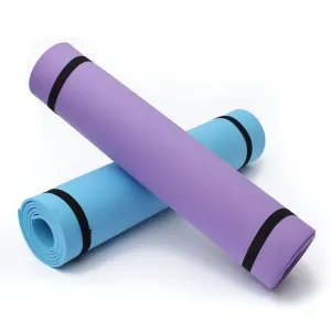 New Fashion 1Pcs Yoga Mat Non-Slip 6mm Thick Body Building Health Lose Weight Exercise Gym Household Cushion Fitness Pad