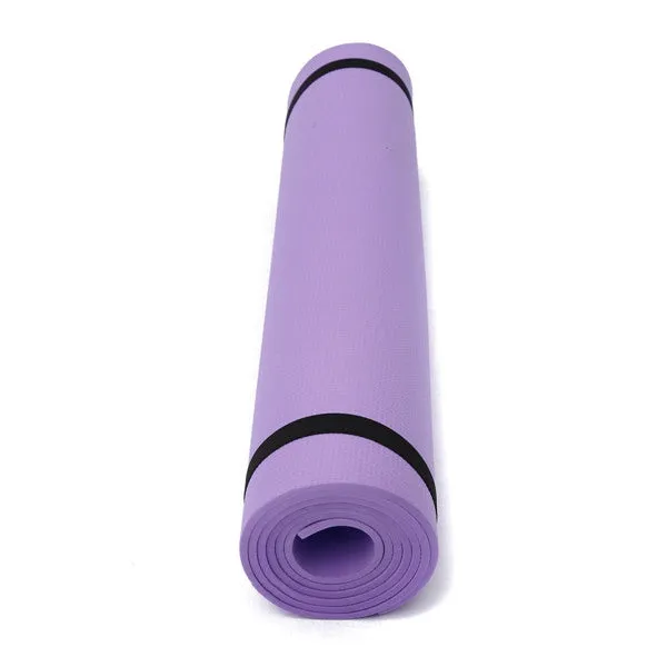 New Fashion 1Pcs Yoga Mat Non-Slip 6mm Thick Body Building Health Lose Weight Exercise Gym Household Cushion Fitness Pad