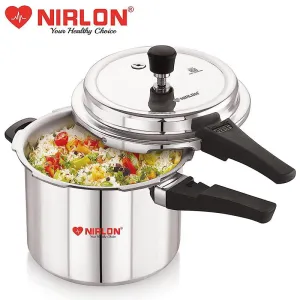 Nirlon Easy Seal Pressure Cooker - 5000 ML/ 10 Inches