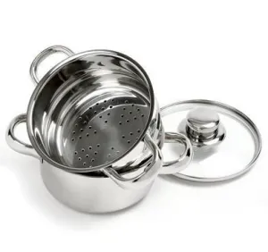 Norpro 4qt Steamer Pot 3pc Set