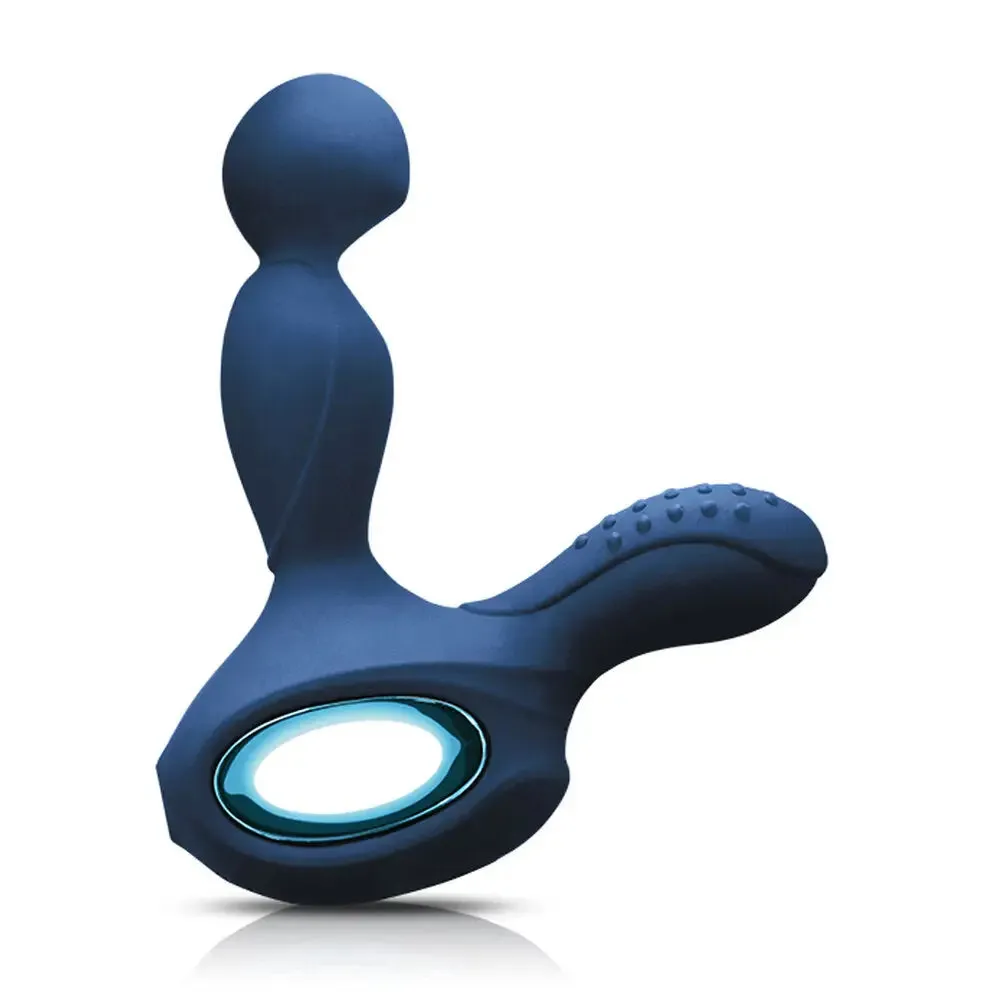 Ns Novelties Silicone Blue Rechargeable Large Prostate Massager