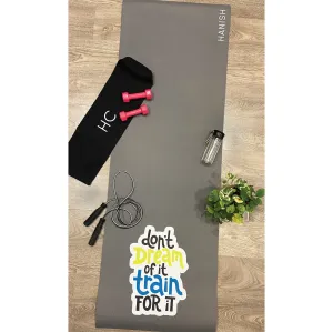 Own It Yoga Mat - Don't Dream For Train For It