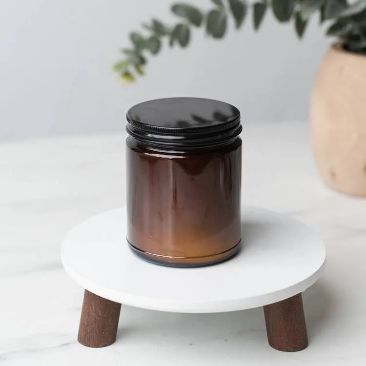 Palo Santo | Sandalwood   Moss 8oz Soy Candle