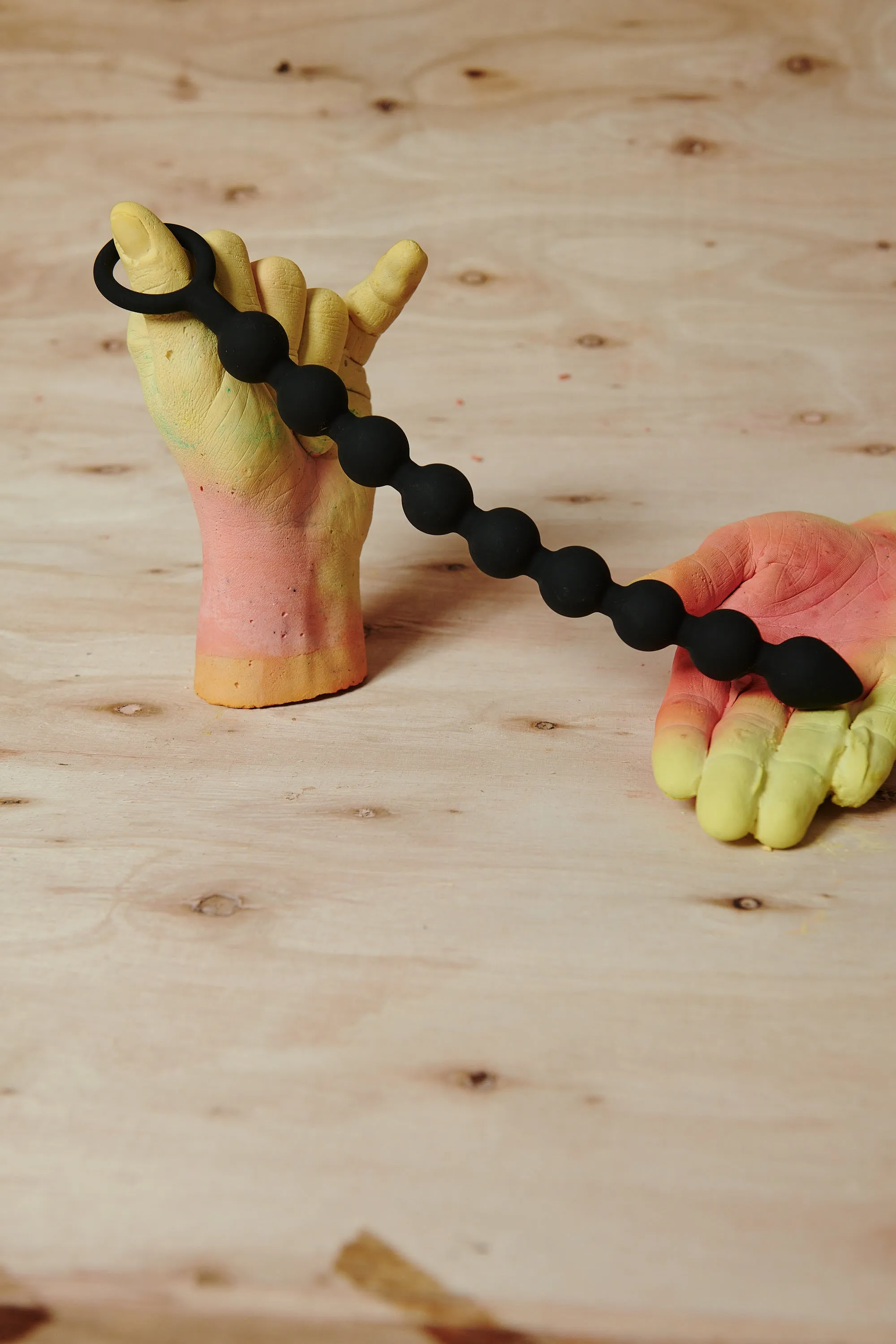 Pathicus Nine Bulb Silicone Anal Beads