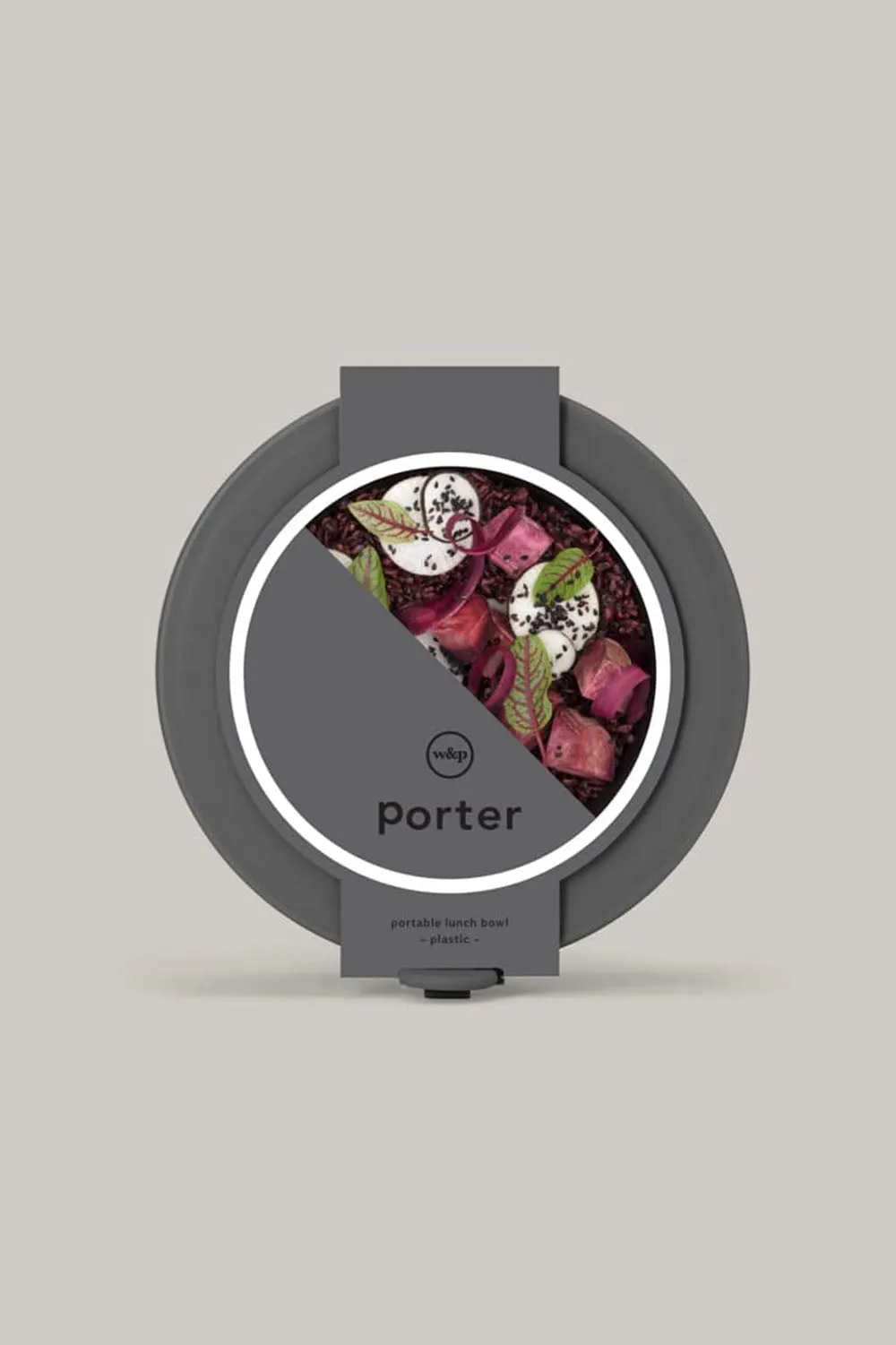 Porter Bowl - Plastic - Charcoal