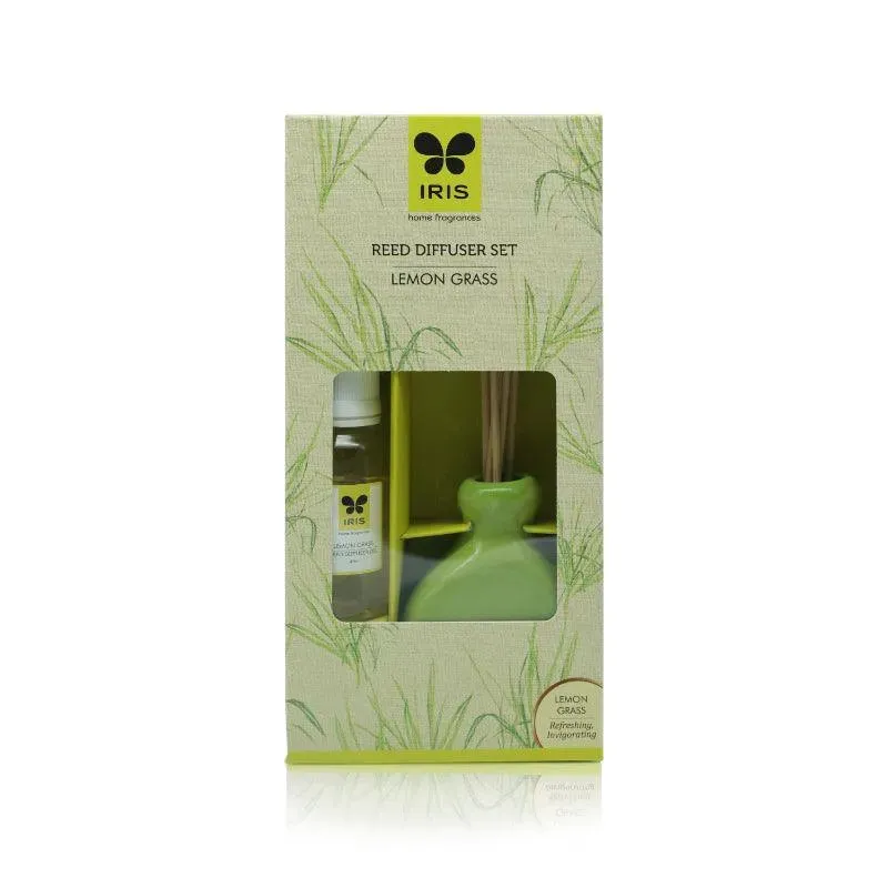 Reed Diffuser Set | Multiple Fragrance | 4.5 x 2.2 x  9.4 inches