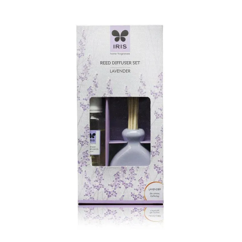 Reed Diffuser Set | Multiple Fragrance | 4.5 x 2.2 x  9.4 inches