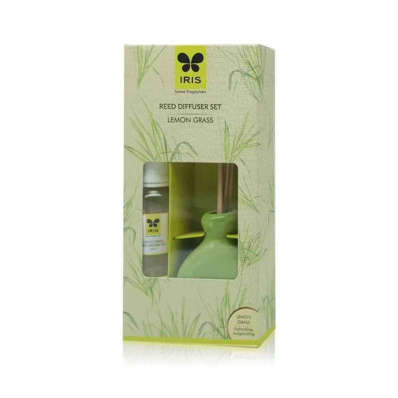 Reed Diffuser Set | Multiple Fragrance | 4.5 x 2.2 x  9.4 inches