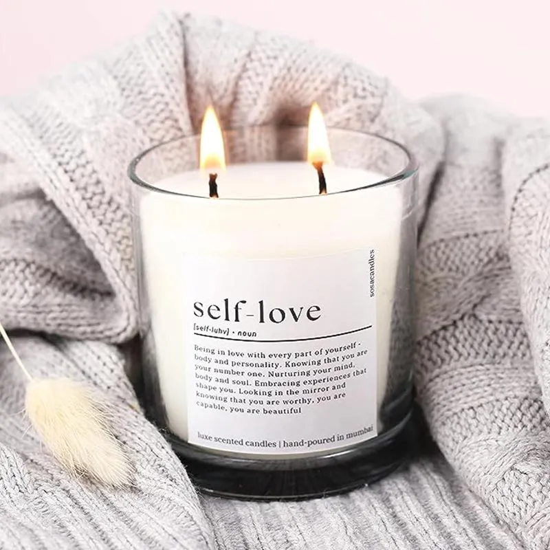 Self Love Scented Candles | Single | 6.4 x 8.1 cm / 2.5 x 3.2 inches