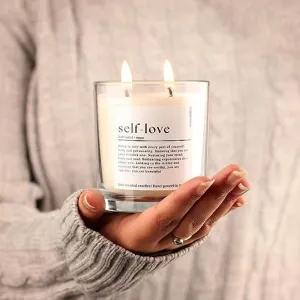 Self Love Scented Candles | Single | 6.4 x 8.1 cm / 2.5 x 3.2 inches