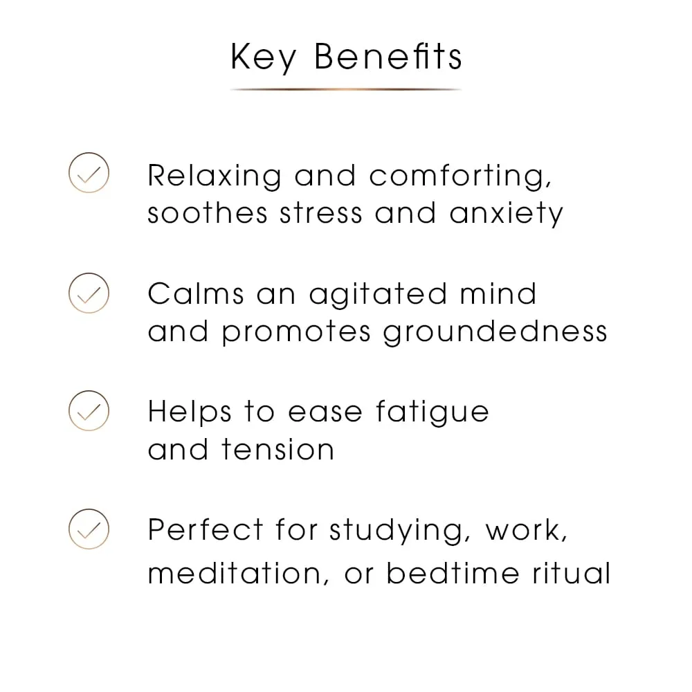 Serenity Candle with Lavender & Basil | Calming and Relaxing