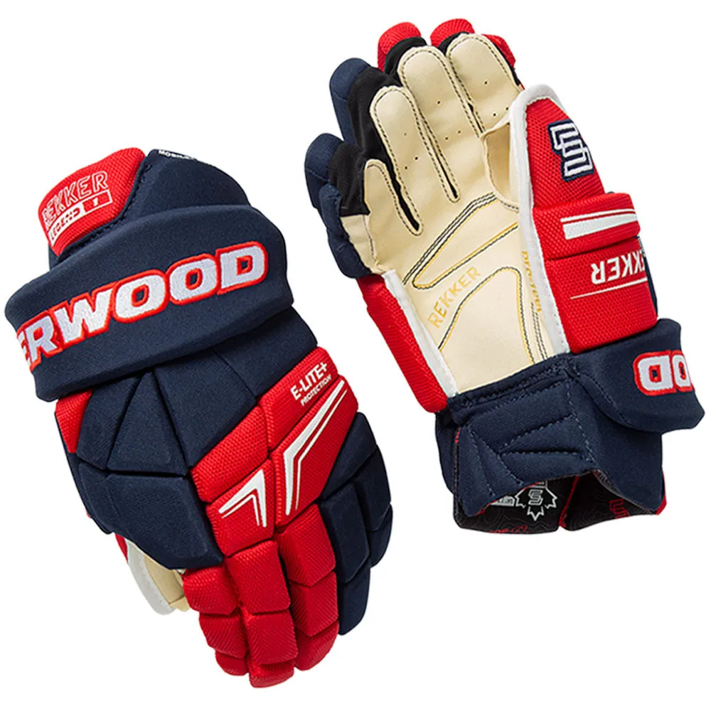 SHERWOOD REKKER LEGEND 1 JUNIOR HOCKEY GLOVES