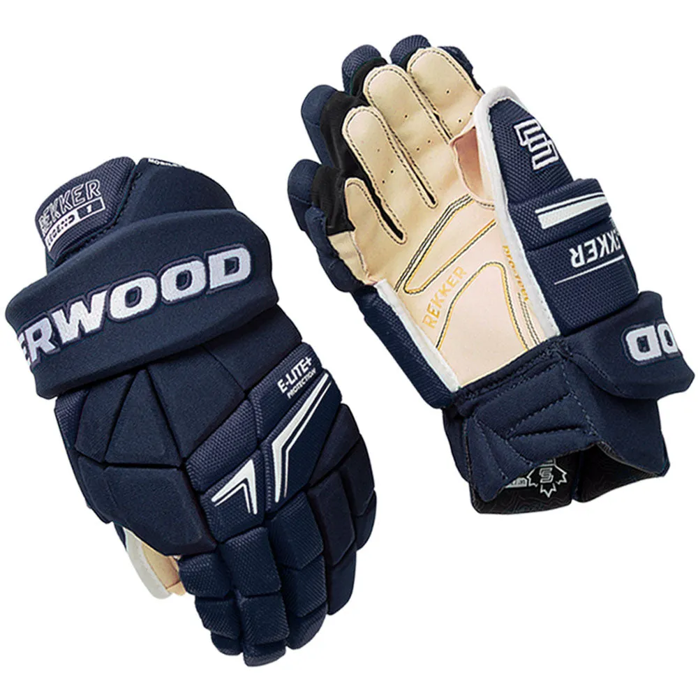 SHERWOOD REKKER LEGEND 1 JUNIOR HOCKEY GLOVES