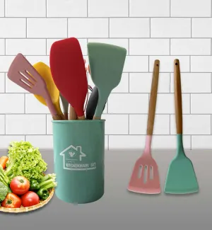 Silicone Cookware-مجموعة أدوات طهي