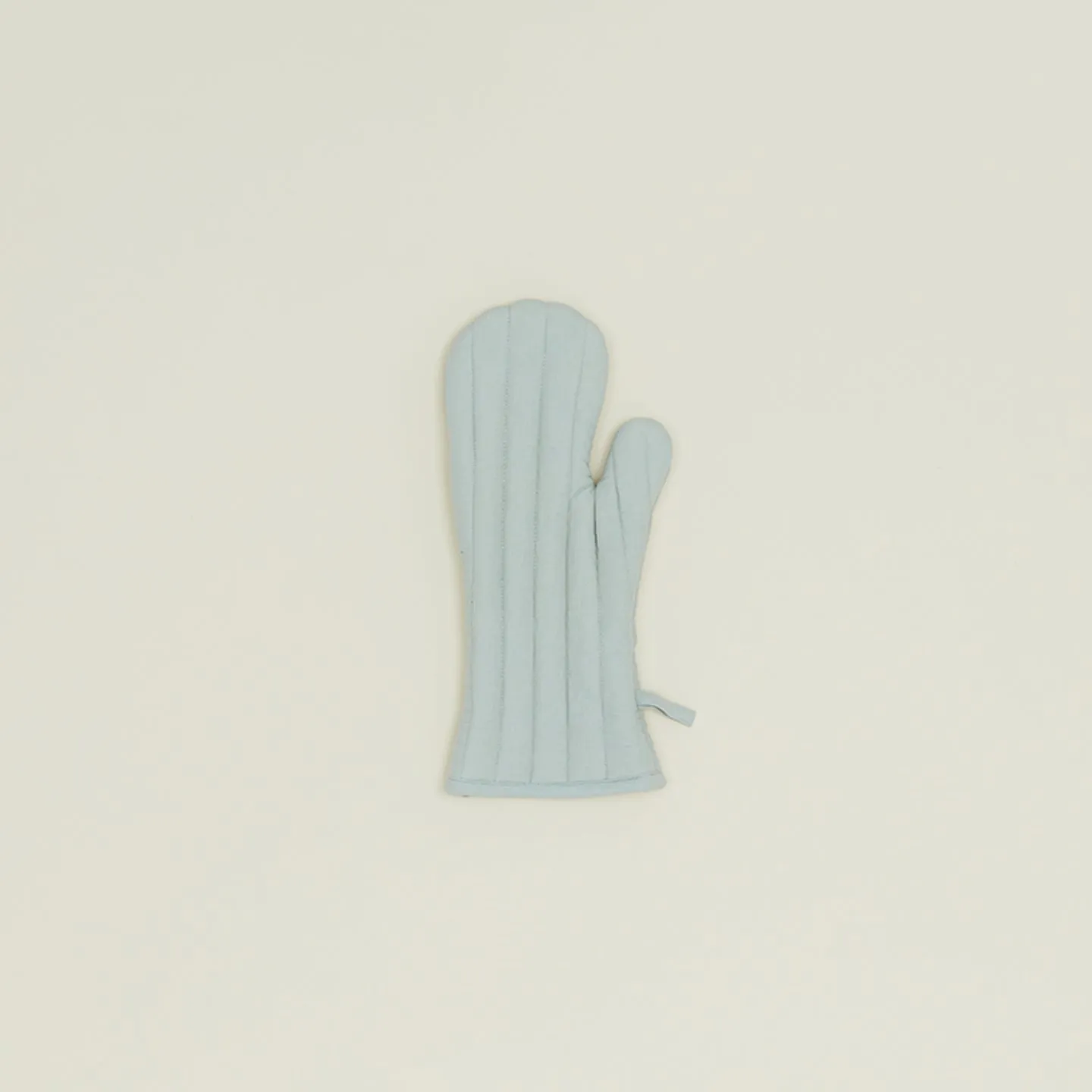 Simple Linen Oven Mitt (Sky)