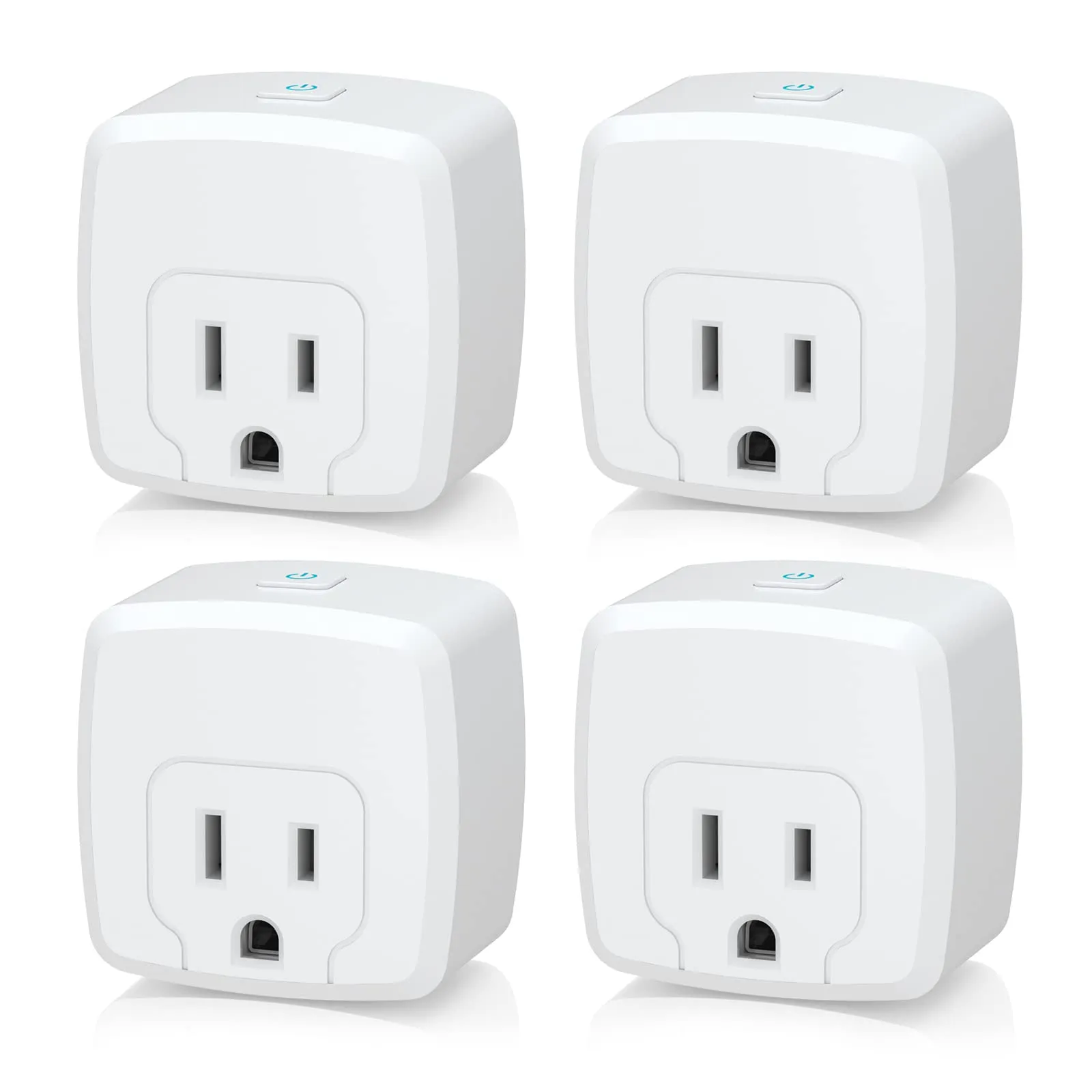 Smart Plug Mini 15A WiFi Outlet Compatible Function ETL HBN