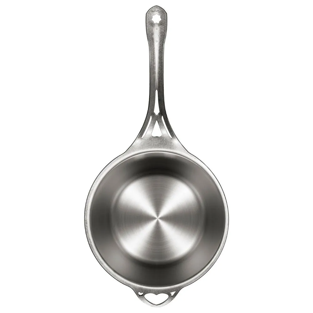 Solidteknics Nöni Stainless Steel 2.5L Saucepan   23cm Skillet Lid Set