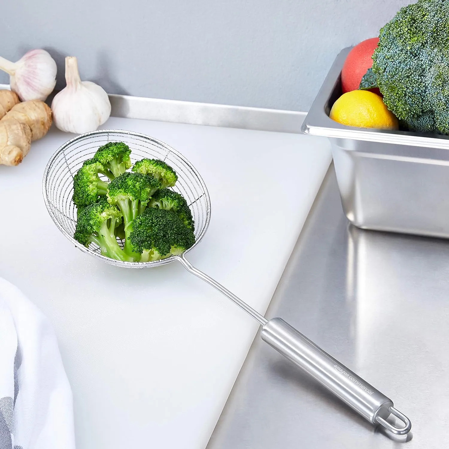 Stainless Steel Spider Strainer