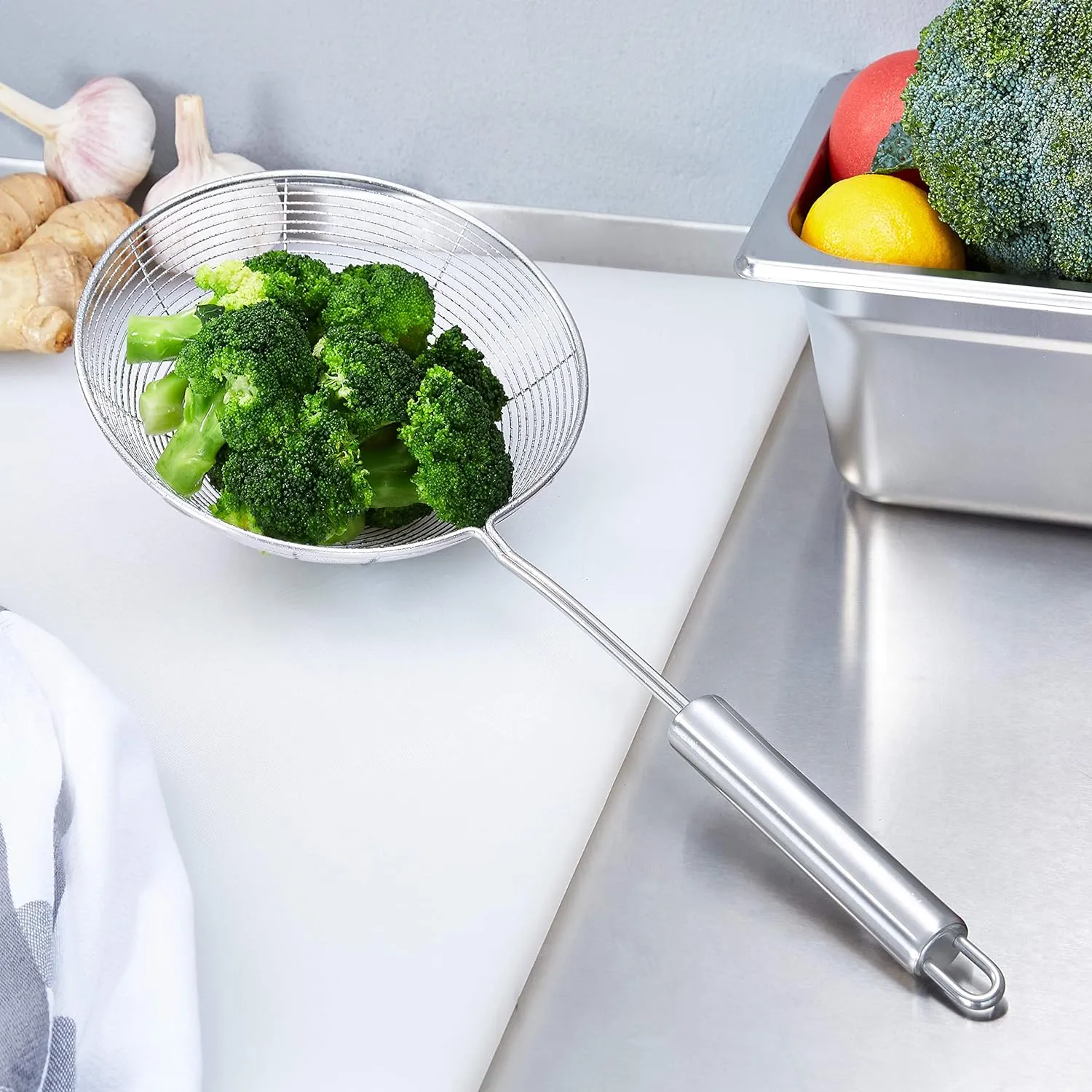 Stainless Steel Spider Strainer