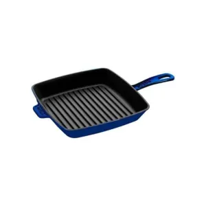 Staub - 26cm Blue Square American Grill Pan (10") - LIMITED TIME PROMOTION