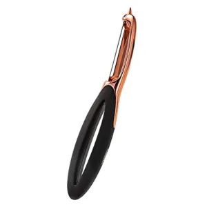Stellar Soft Touch Peeler Softgrip Non-Slip Handle Dishwasher Safe Copper Finish