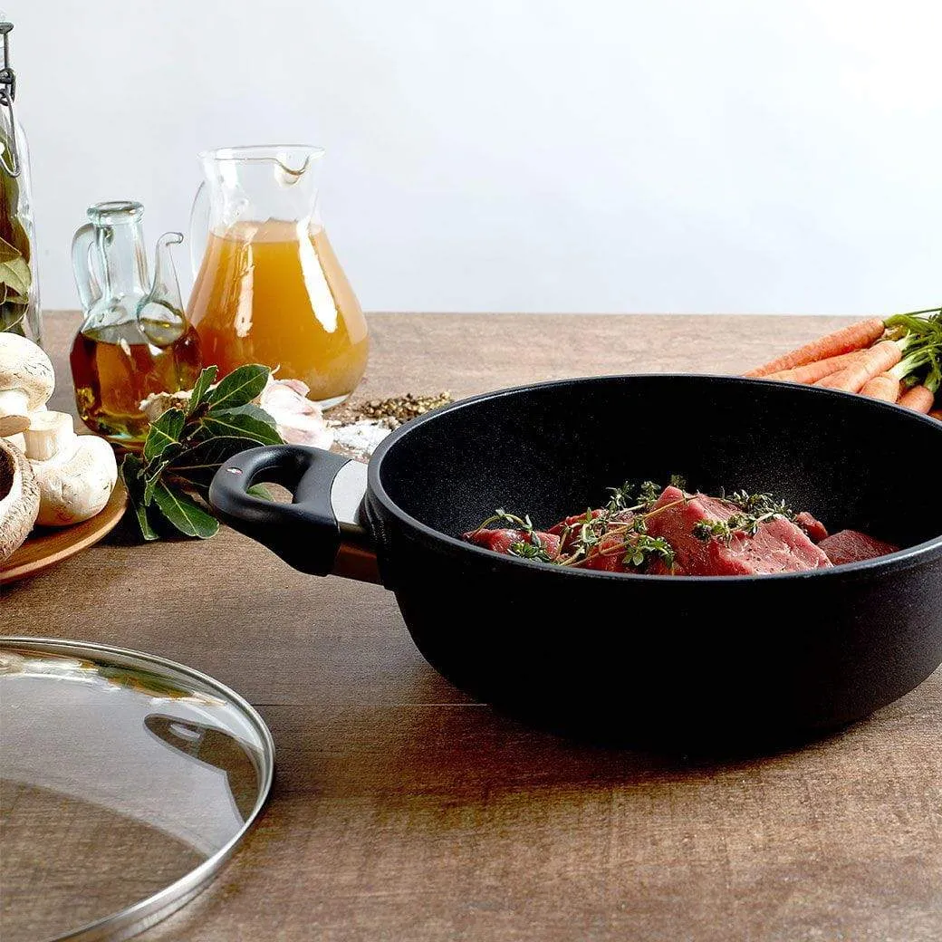 Swiss Diamond XD Nonstick Round Casserole with Lid
