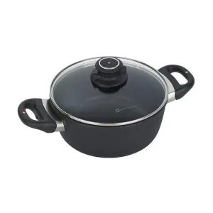 Swiss Diamond XD Nonstick Round Casserole with Lid