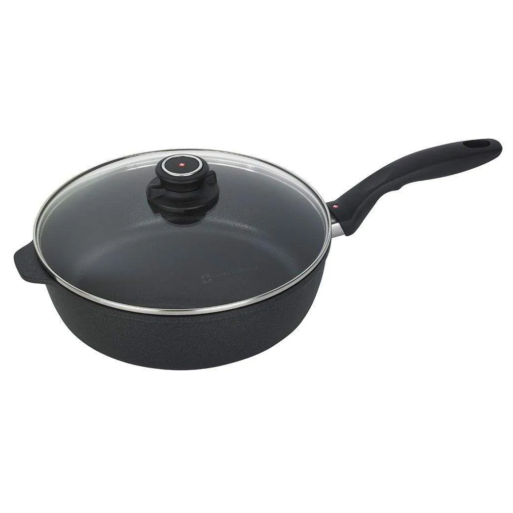 Swiss Diamond XD Nonstick Saute Pan with Lid