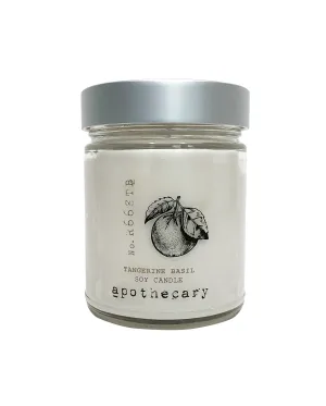 Tangerine Basil Soy Candle