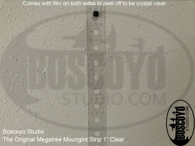 The ORIGINAL 12mm Pixel/RGB Mounting Strips Clear
