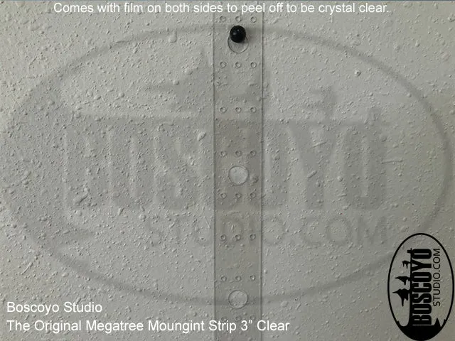 The ORIGINAL 12mm Pixel/RGB Mounting Strips Clear