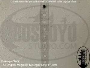 The ORIGINAL 12mm Pixel/RGB Mounting Strips Clear