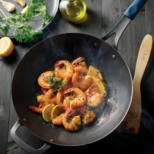 Tramontina 12.5in Carbon Steel Wok