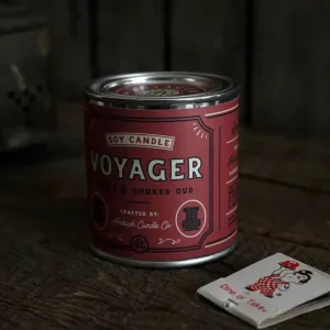 Voyager | Amber   Smoked Oud 8oz Soy Candle