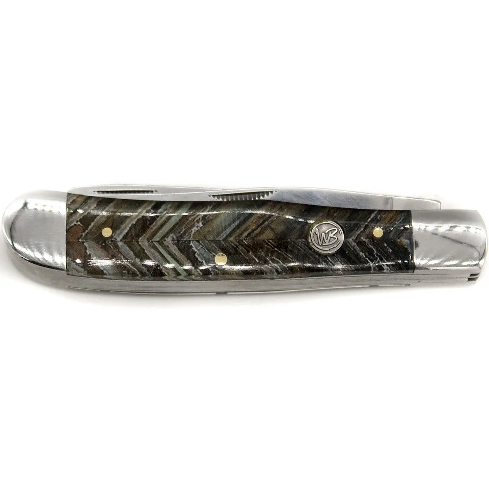 Whiskey Bent Cutlery Trapper Knife