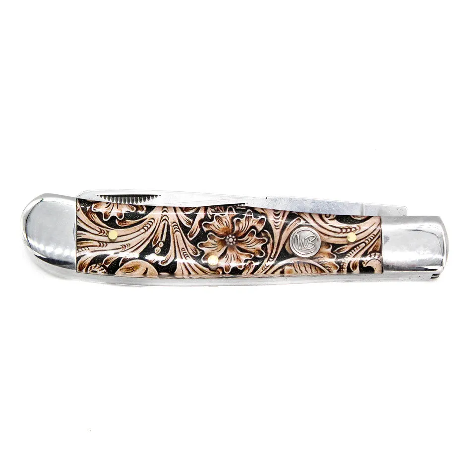 Whiskey Bent Cutlery Trapper Knife