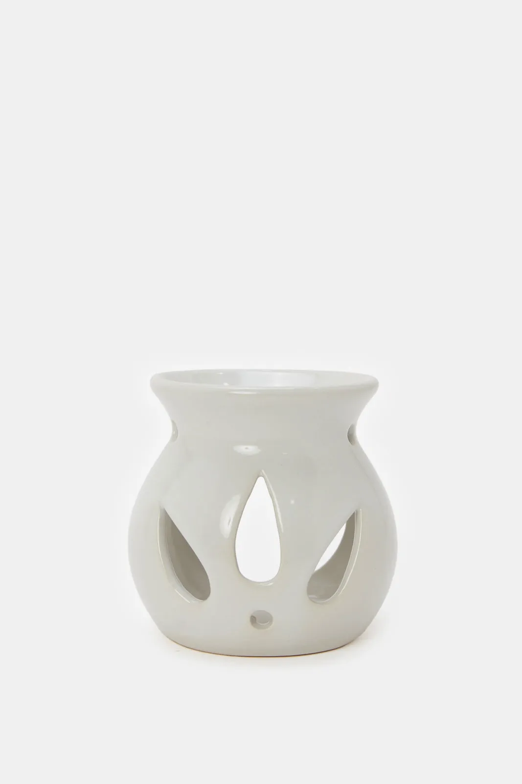 White Plain Oil Burner Set (5 Piece)