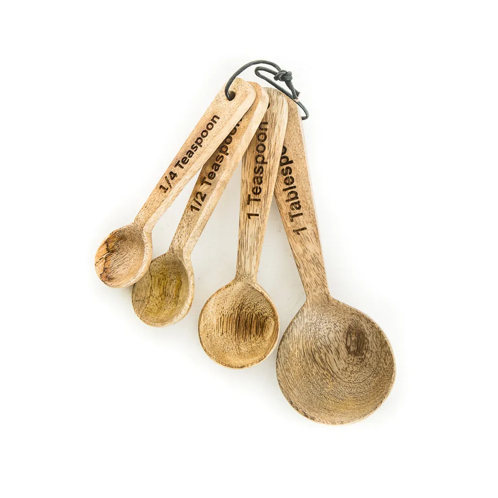 Wood Measuring Spoons