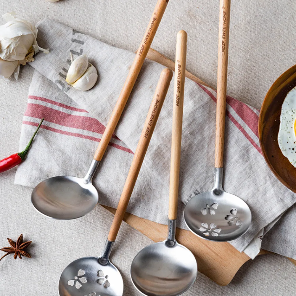 Wooden Handle Spoons