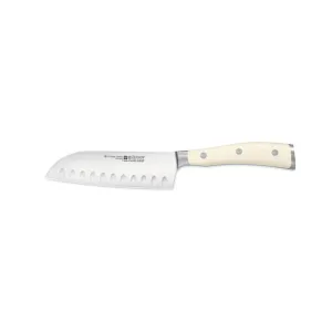 WUSTHOF Classic Ikon Crème Santoku, 5" Hollow Ground