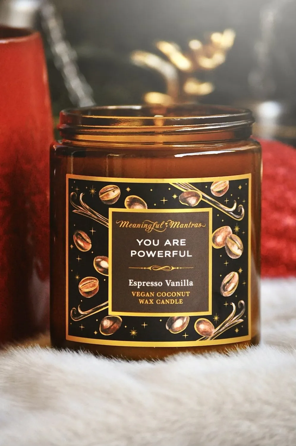 You Are Powerful Espresso Vanilla Candle