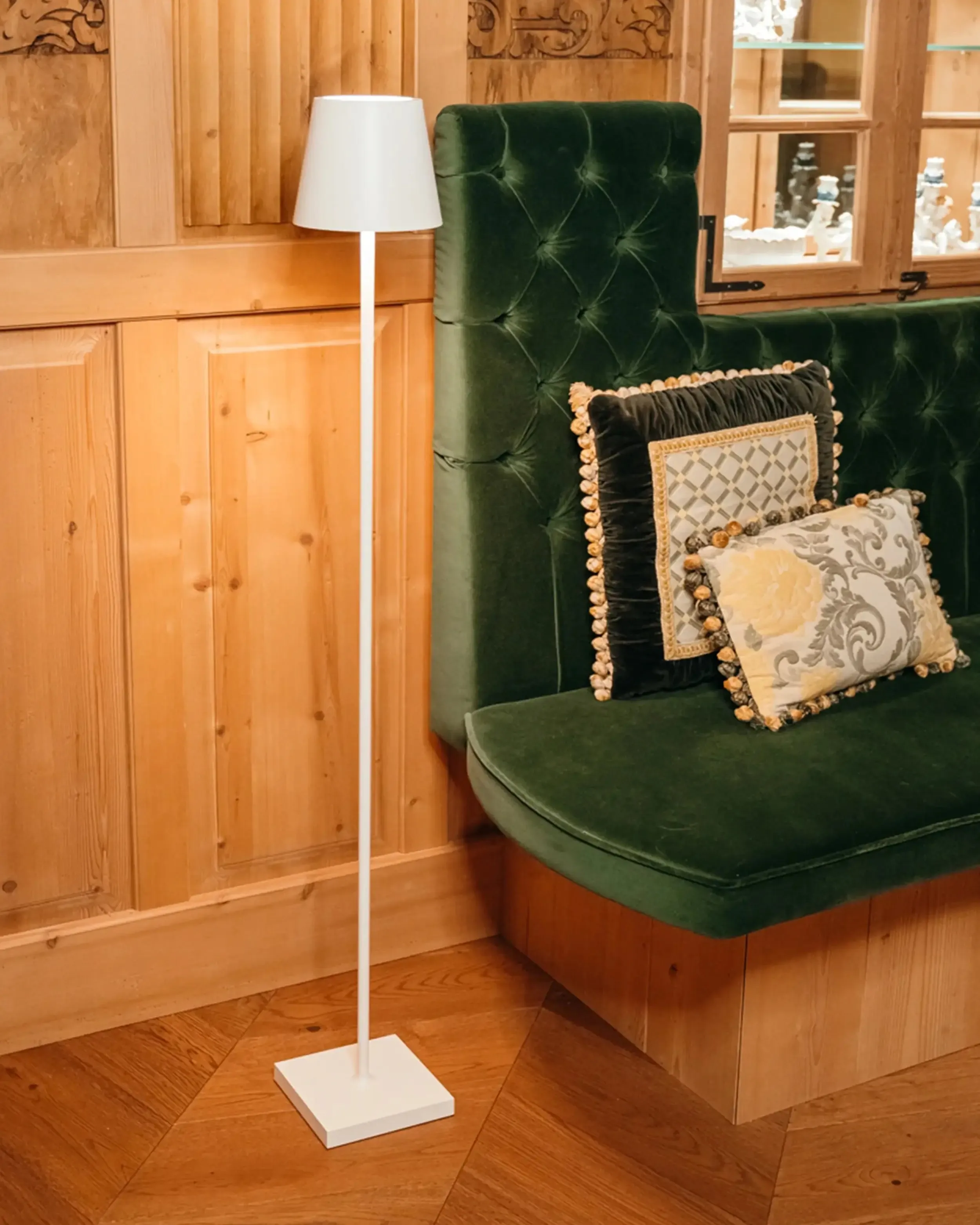 Zafferano Lampes à Porter Poldina floor-table lamp
